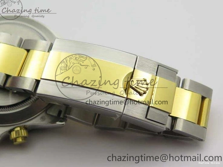 0126 Daytona SS YG Ceramic Bezel JH Best Edition White Dial On SS YG Bracelet A Resilient 3530